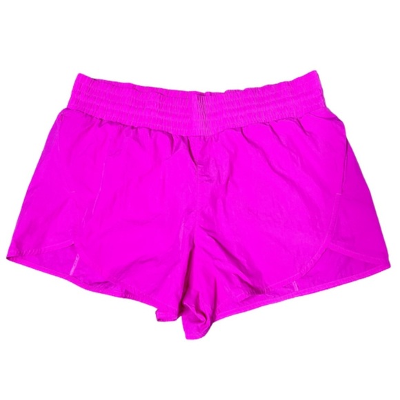 all in motion Pants - All in Motion Athletic Shorts Hot Pink Stretchy Smocked‎ Waist Dolphin Hem Women
